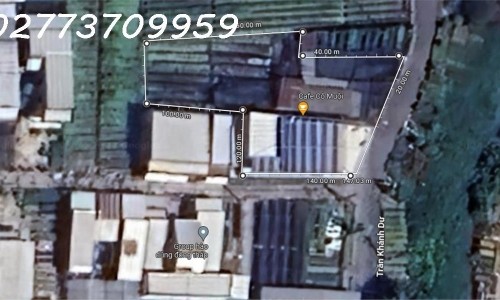 Bán 967,7m2 đất đường Trần Khánh Dư, Trung tâm Làng hoa Sa Đéc. giá