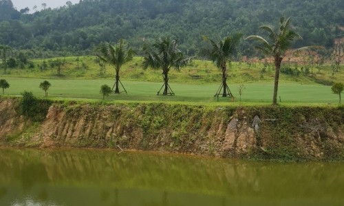 Bán đất Sân Golf Việt Yên. 128m2, MT 6m. đường 7m. Giá 580 Triệu.