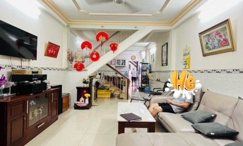 Bán nhà mặt tiền kinh doanh  Đông Hưng Thuận, quận 12(3.5*12), khu