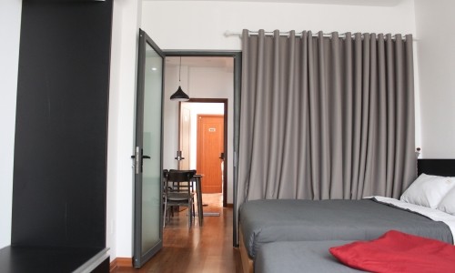 Cho thuê căn hộ 2 phòng ngủ 70m2 mặt tiền đường Phan Châu Trinh- Hải