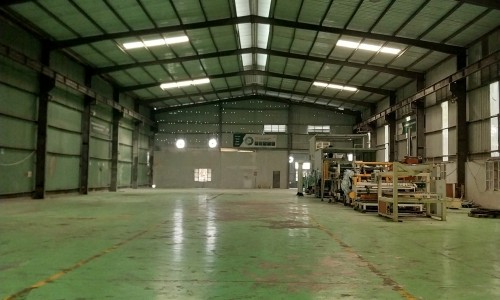 Cho thuê kho xưởng tại Mỹ Hào, Hưng Yên . Diện tích 9000m,khung Zamil