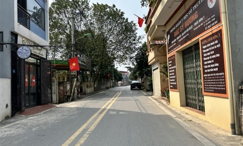 Giá chỉ hơn tỷ tại Đồng Lạc-Tiên Dược 68m đường thông 4m ô tô chạy