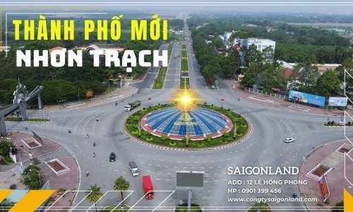Saigonland cần bán 20 nền đất dự án Hud & XDHN Nhơn Trạch Đồng Nai