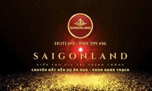 Saigonland Nhơn Trạch chuyên Mua bán Đất Nền Nhơn Trạch - Hud - XDHN